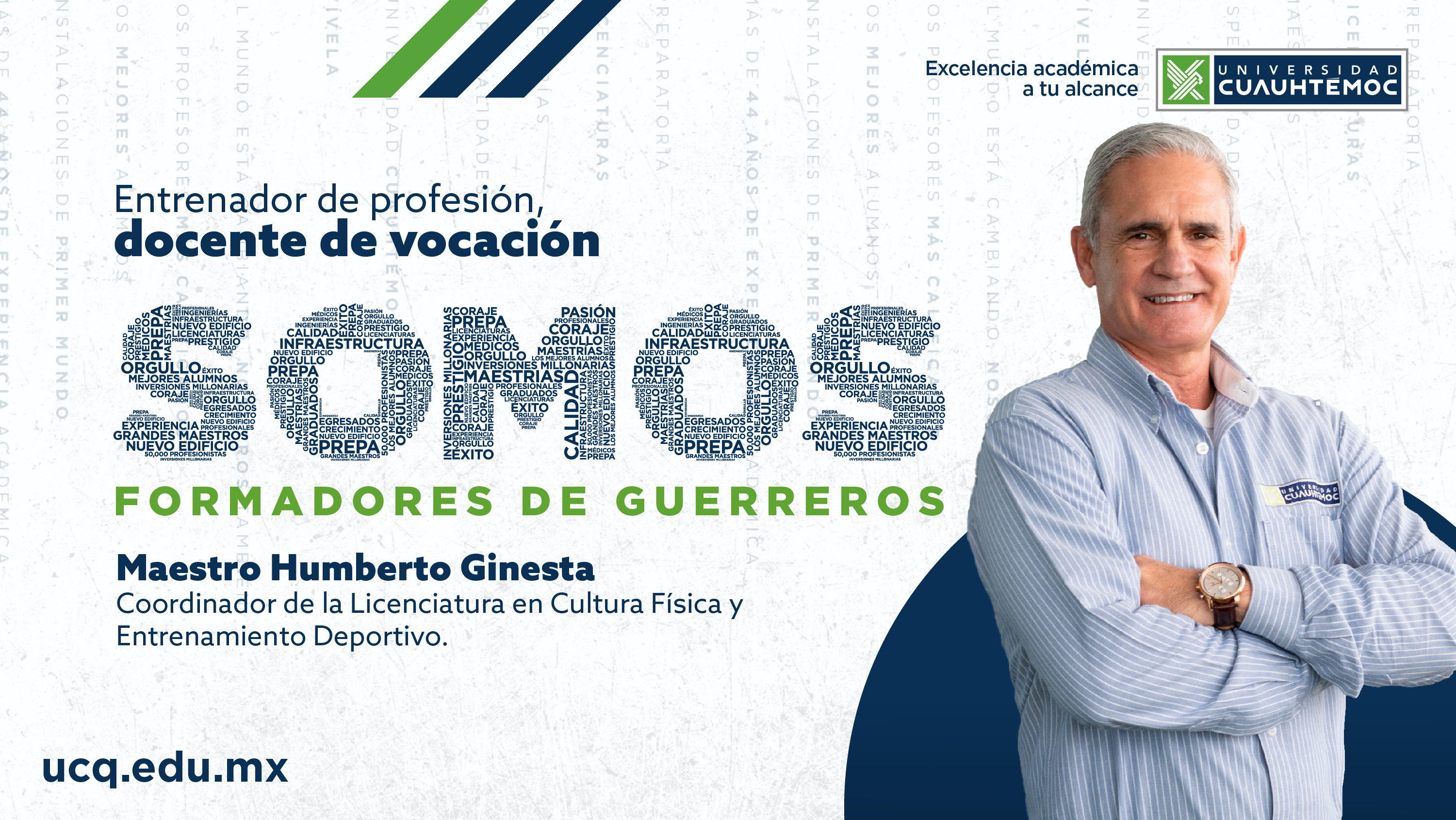 #SomosFormadoresDeGuerreros Conoce a Humberto Ginesta